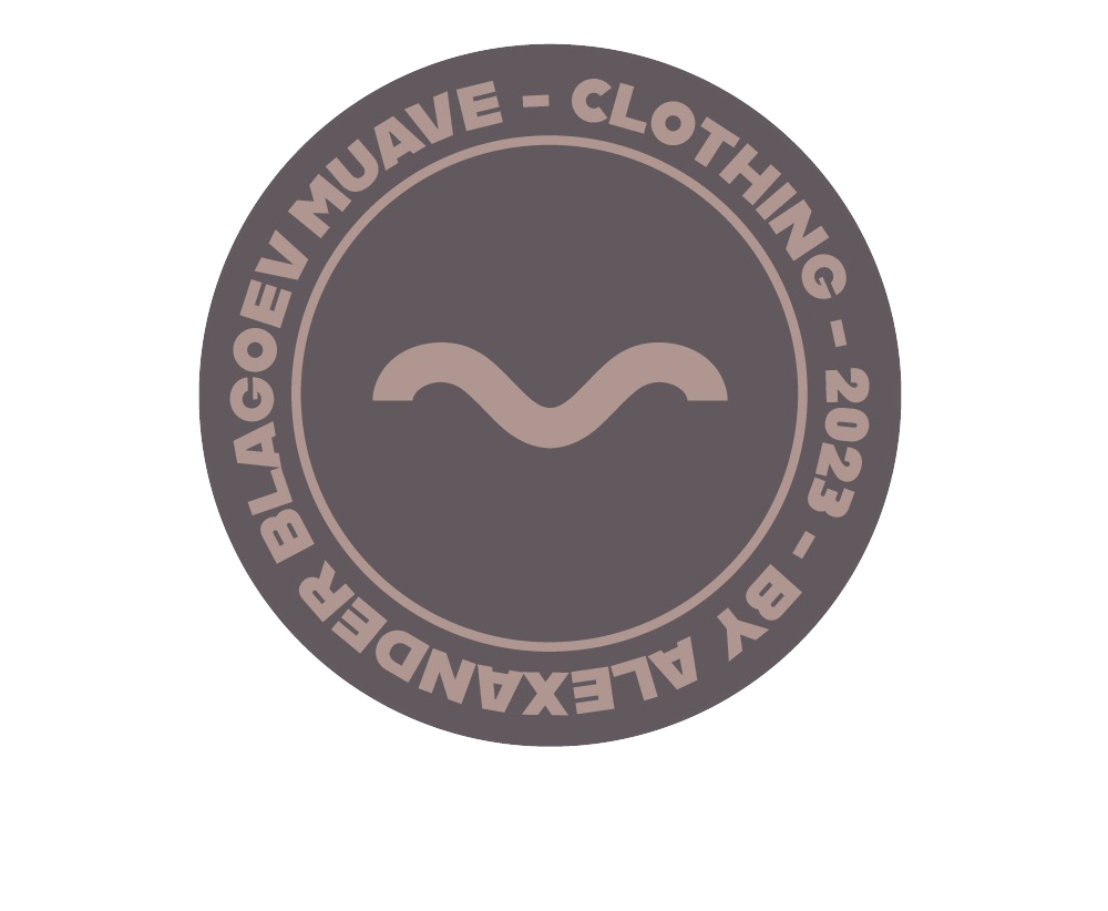 Muave sticker — brownish mauve
